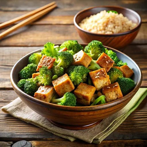 Tumis Tempe Brokoli Bersaus Wijen
